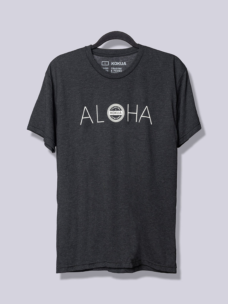 Men's Aloha White on Vintage Black | Kokua Trading Co.